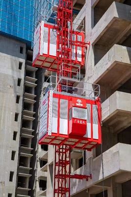2000kg Construction Hoist Elevator 300m Construction Material Hoist
